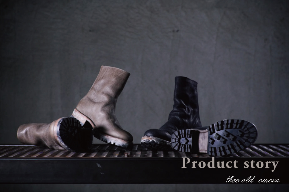 thee old circus CB-911イタリアンショルダーワンピースブーツ CB-911 Italian Shoulder One Piece Back Zip Boots - . product Novel